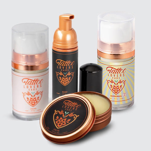 ForeverCare Bundle: Salve, Cream, Sunscreen, & Soap