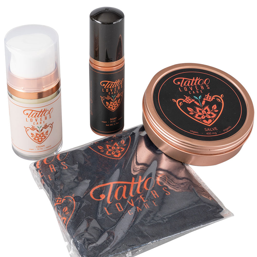 Tattoo Artist Bundle: 8oz Salve, Cream, & Foam Soap